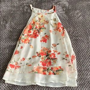 Women’s Floral Tank Top